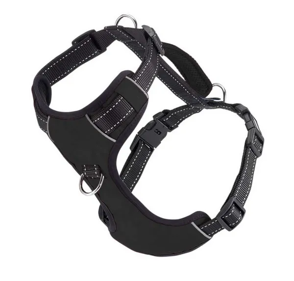 1ea Baydog Medium Black Chesapeake Harness - Health/First Aid